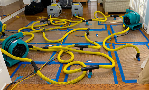 Professional Crawl Space Water Removal technician working in Corcoran, CA